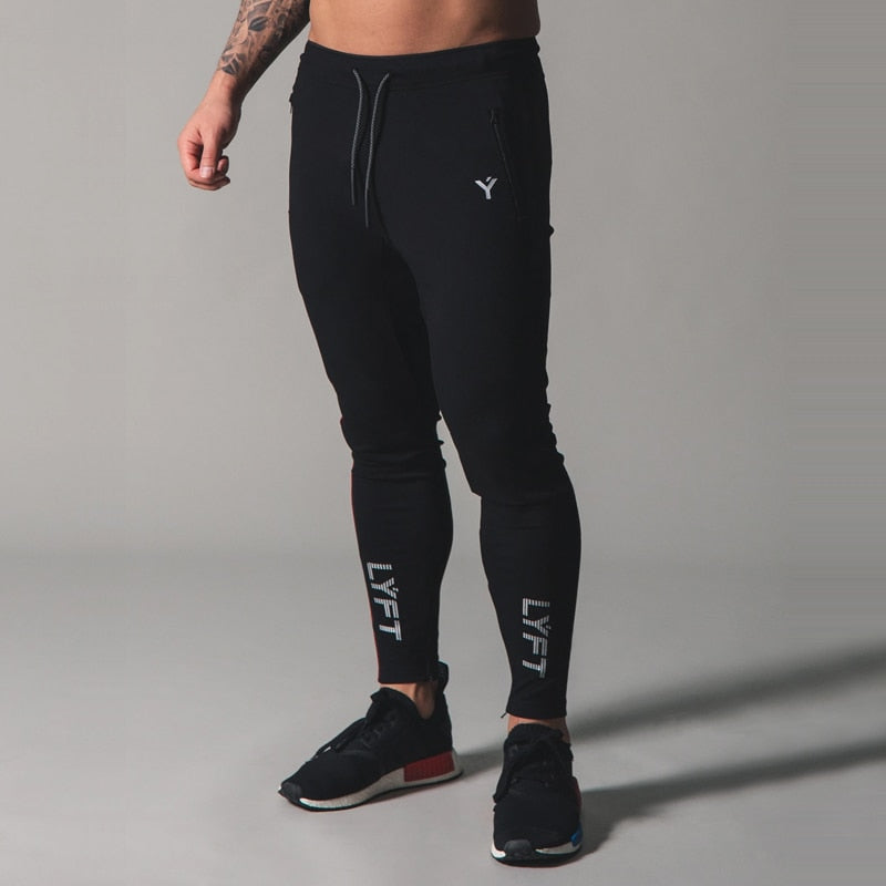 STRETCH PANTS Mens Sweatpants Running Sports Jogging Pants Men Trouser –